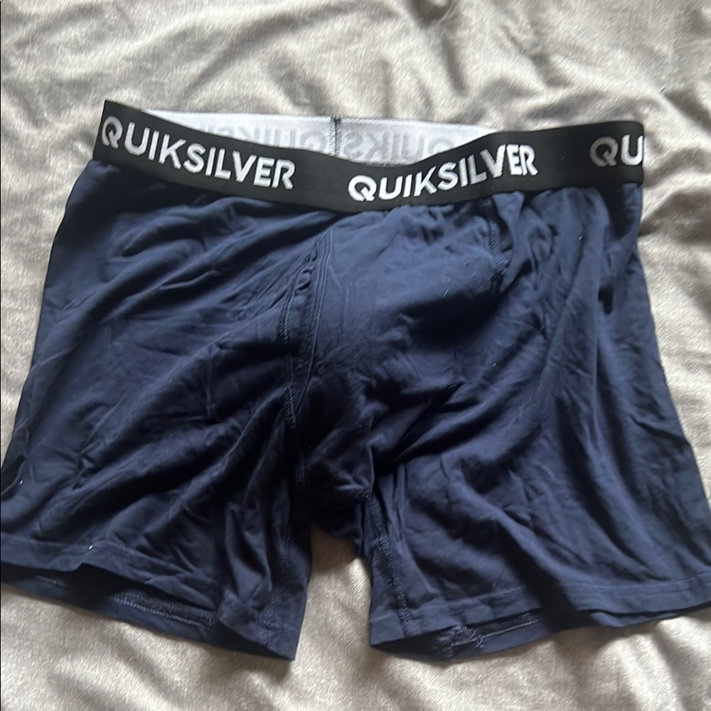 Quiksilver Men's Navy Boxer Briefs